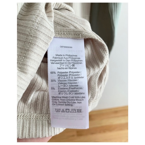 NWT Madewell Colorblock Turtleneck XL - Picture 6 of 7